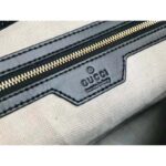 Gucci Women GG Matelassé Leather Medium Tote Black Matelassé Chevron Double G - Imagen 10