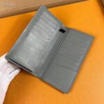 Louis Vuitton LV Unisex Brazza Wallet Anthracite Gray Monogram Shadow Calf Cowhide – Bild 4