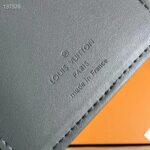 Louis Vuitton LV Unisex Brazza Wallet Anthracite Gray Monogram Shadow Calf Cowhide – Bild 10