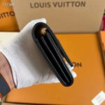 Louis Vuitton LV Unisex Capucines Wallet Natural Black Canvas Cowhide Leather - Imagen 7