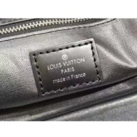 Louis Vuitton LV Unisex Dopp Kit Toilet Pouch Grey Damier Graphite Canvas (8)