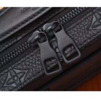 Louis Vuitton LV Unisex Handle Soft Trunk Black Taurillon Monogram Calf Leather (7)