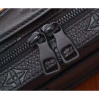 Louis Vuitton LV Unisex Handle Soft Trunk Black Taurillon Monogram Calf Leather (7)