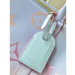 Louis Vuitton LV Unisex Keepall 45B Sunrise Pastel Monogram Coated Canvas Cowhide Leather - immagine 8