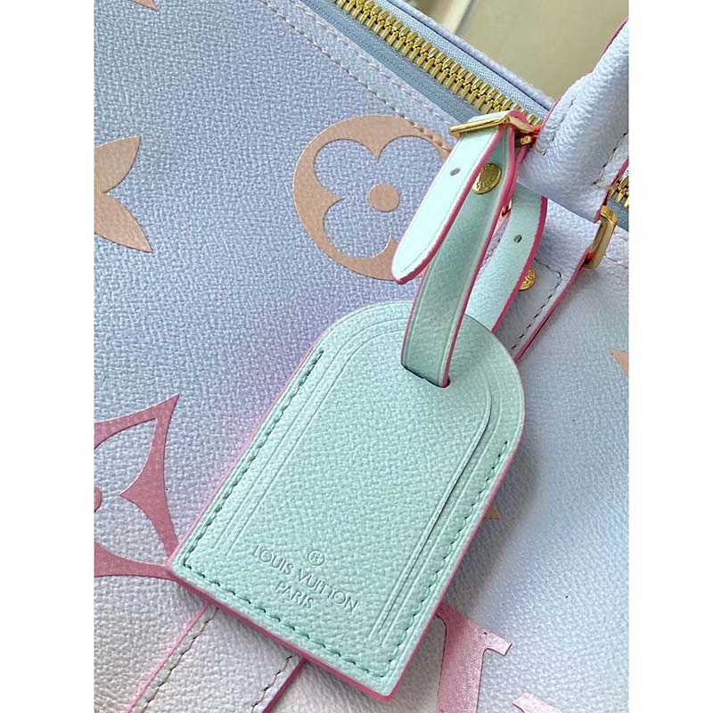 Louis Vuitton LV Unisex Keepall 45B Sunrise Pastel Monogram Coated