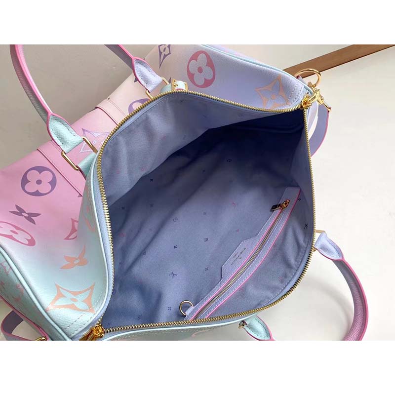 Louis Vuitton Keepall 45, Sunrise Monogram in Pastel Color, New in Dustbag  GA001