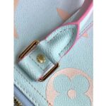 Louis Vuitton LV Unisex Keepall 45B Sunrise Pastel Monogram Coated Canvas Cowhide Leather - immagine 9