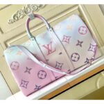 Louis Vuitton LV Unisex Keepall 45B Sunrise Pastel Monogram Coated Canvas Cowhide Leather - immagine 2