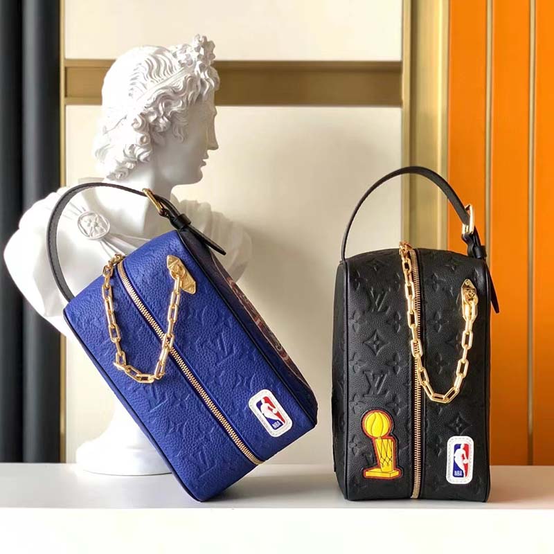 Louis Vuitton X NBA Dopp Kit Blue for Men