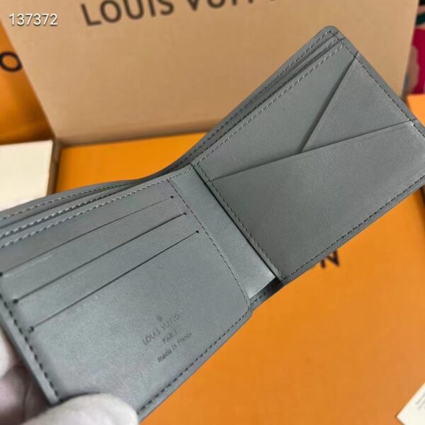 Louis Vuitton LV Unisex Multiple Wallet Anthracite Gray Monogram Shadow Calf Leather (2)