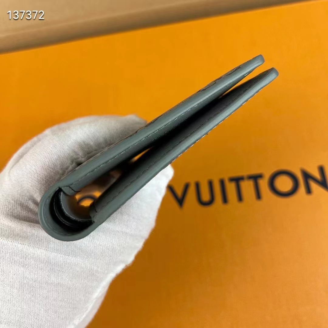 Louis Vuitton Multiple Wallet Anthracite Grey autres Cuirs