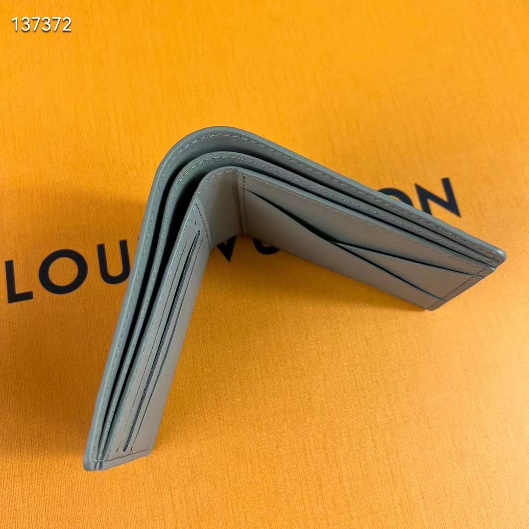 Louis Vuitton® Multiple Wallet Grey. Size