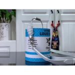 Louis Vuitton LV Unisex Paint Can Lagoon Coated Canvas Cowhide Leather – Bild 3