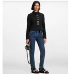 Louis Vuitton LV Unisex Paseo Flat Comfort Mule Black Shearling Monogram Flowers - Bild 11