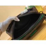 Louis Vuitton LV Unisex S Lock Messenger Brown Monogram Macassar Coated Canvas - Image 7