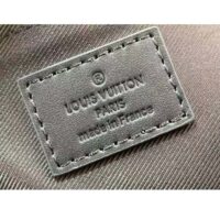 Louis Vuitton LV Unisex S Lock Messenger Brown Monogram Macassar Coated Canvas (5)