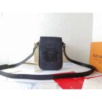 Louis Vuitton LV Unisex S-Lock Vertical Wearable Wallet Black Taurillon Monogram Leather - Bild 2