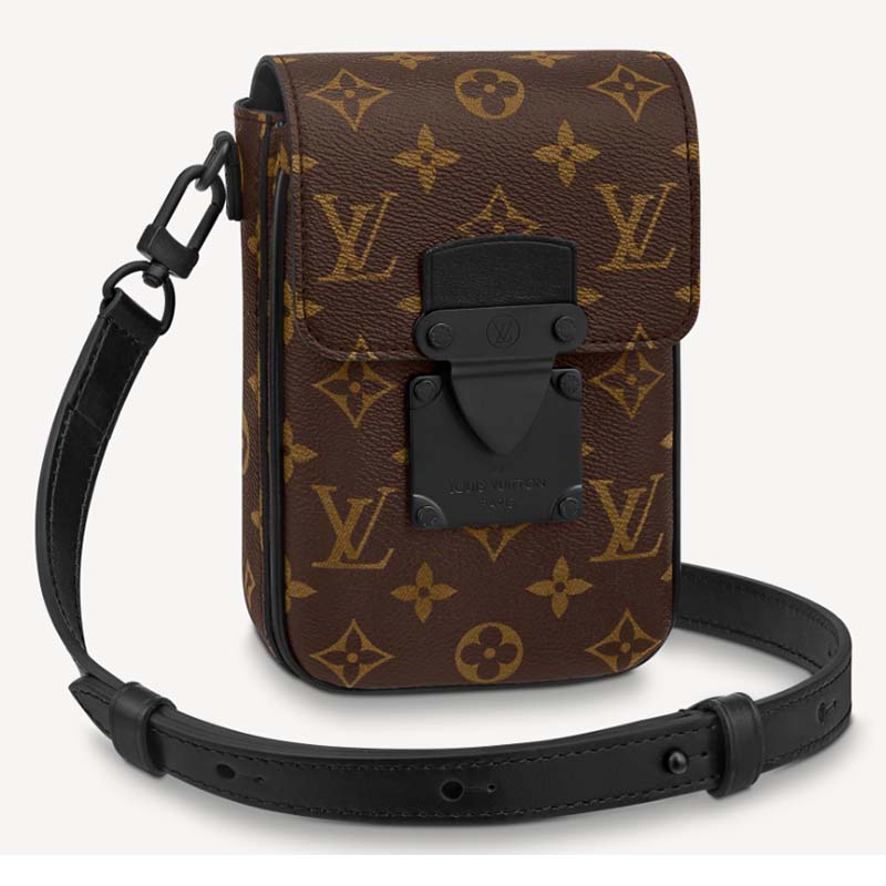 L.V Monogram Playground Canvas Vertical Trunk Wearable Wallet