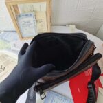 Louis Vuitton LV Unisex Trio Messenger Bag Monogram Macassar Coated Canvas Purple Cowhide - immagine 8