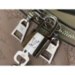 Louis Vuitton LV Unisex Why Knot MM Handbag Galet Beige Perforated Mahina Calf Leather - immagine 8