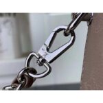 Louis Vuitton LV Unisex Why Knot MM Handbag Galet Beige Perforated Mahina Calf Leather - immagine 13