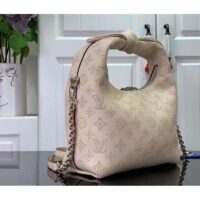 Louis Vuitton LV Unisex Why Knot PM Handbag Cream Beige Perforated Mahina Calf Leather (3)