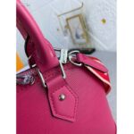 Louis Vuitton LV Women Alma BB Handbag Guimauve Purple Epi Grained Cowhide Leather - Image 8