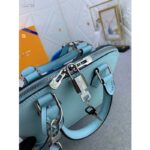 Louis Vuitton LV Women Alma BB Handbag Turquoise Blue Epi Grained Cowhide Leather - Image 7