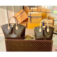 Louis Vuitton LV Women Boétie MM Monogram Coated Canvas Cowhide Leather (2)