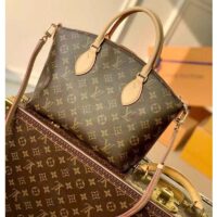 Louis Vuitton LV Women Boétie PM Monogram Coated Canvas Cowhide Leather (4)