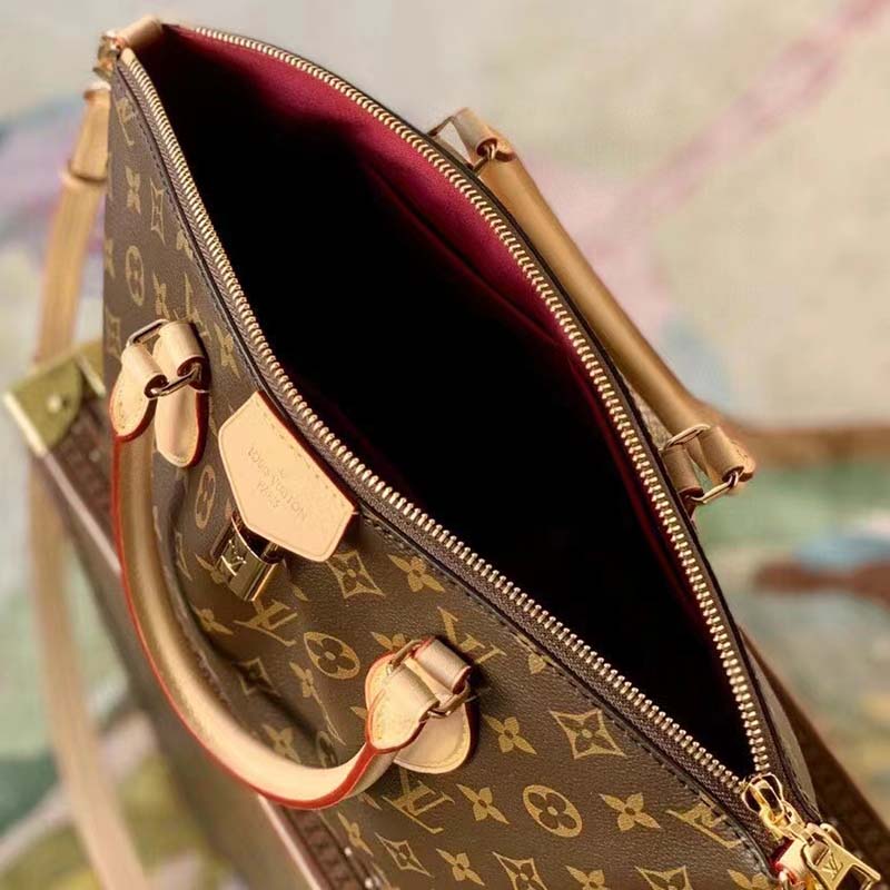 LOUIS VUITTON Handbag M45986 Boesi NM PM Monogram canvas Brown Women U –