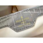 Louis Vuitton LV Women Capucines BB Handbag Grey Crocodilian Leather - Imagen 10