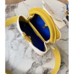 Louis Vuitton LV Women Capucines BB Handbag White Taurillon Leather – Image 7