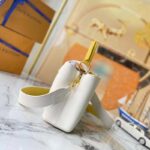 Louis Vuitton LV Women Capucines BB Handbag White Taurillon Leather – Image 5
