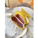 Louis Vuitton LV Women Capucines BB Handbag Yellow Taurillon Leather - immagine 7