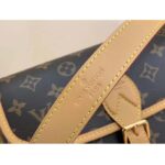 Louis Vuitton LV Women Diane Pink Monogram Coated Canvas Textile Lining - Bild 8