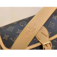 Louis Vuitton LV Women Diane Pink Monogram Coated Canvas Textile Lining