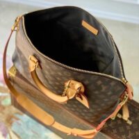 Louis Vuitton LV Women Lock It Tote Blurry Monogram Coated Canvas Cowhide Leather (6)