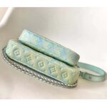 Louis Vuitton LV Women Multi Pochette Accessoires Green Sprayed Embossed Grained Cowhide – Bild 4