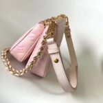 Louis Vuitton LV Women Multi Pochette Accessoires Pink Sprayed Embossed Grained Cowhide - Image 6