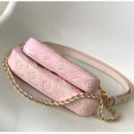 Louis Vuitton LV Women Multi Pochette Accessoires Pink Sprayed Embossed Grained Cowhide - Image 5
