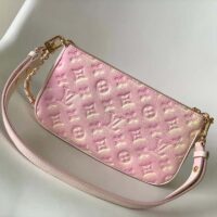 Louis Vuitton LV Women Multi Pochette Accessoires Pink Sprayed Embossed Grained Cowhide (2)