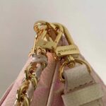 Louis Vuitton LV Women Multi Pochette Accessoires Pink Sprayed Embossed Grained Cowhide - Image 9