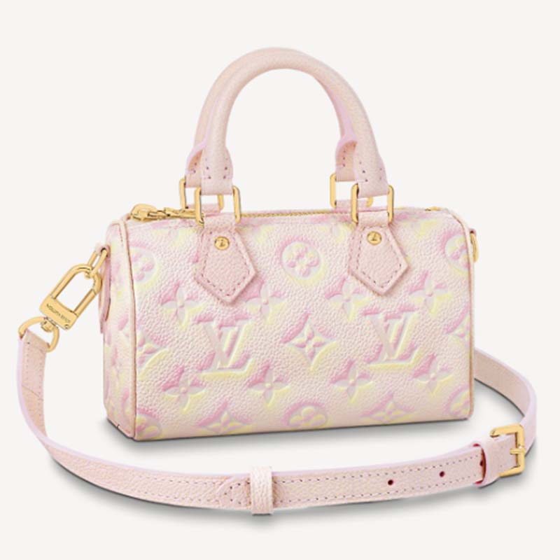 Womens Designer Valentines Day Handbag Mochi Pink Purse Nano Speedy M81879  Shoulder Bag Vernis Patent Leather Mini Boston Bag Heart Shaped Charm  Crossbody From Bag_story, $53.45