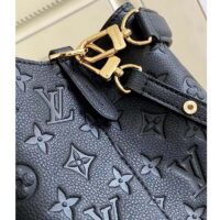 Louis Vuitton LV Women NéoNoé MM Bucket Black Embossed Monogram Empreinte Grained Cowhide (11)