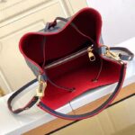 Louis Vuitton LV Women NéoNoé MM Bucket Navy Embossed Monogram Empreinte Grained Cowhide - Image 7