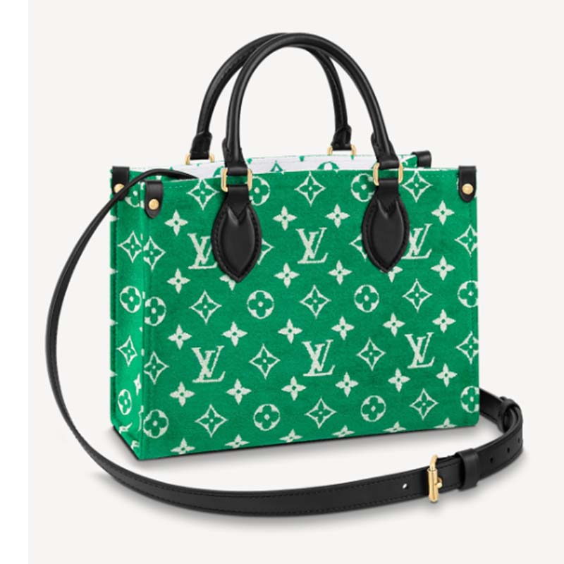 Louis Vuitton Monogram Velvet Tote Bag