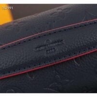 Louis Vuitton LV Women Pochette Métis Bag Navy Red Monogram Grained Cowhide Leather (1)