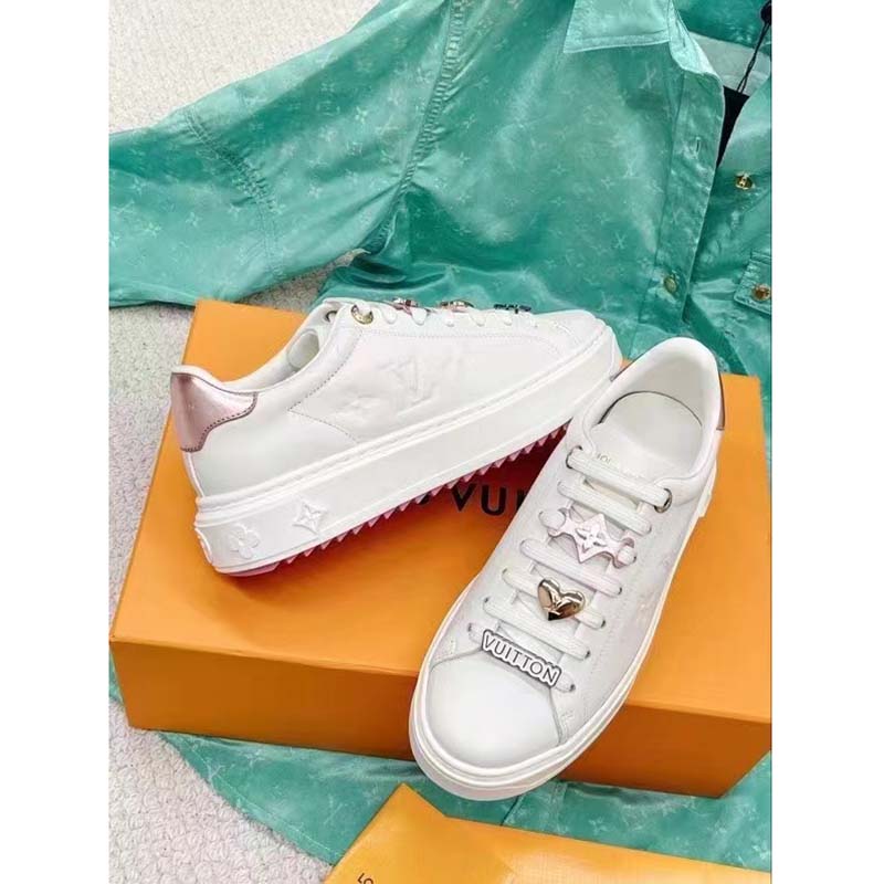 LOUIS VUITTON Trainers Time Out Louis Vuitton Polyester For Female