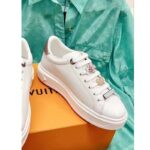 Louis Vuitton LV Women Time Out Sneaker Rose Clair Pink Smooth Calf Leather - immagine 2